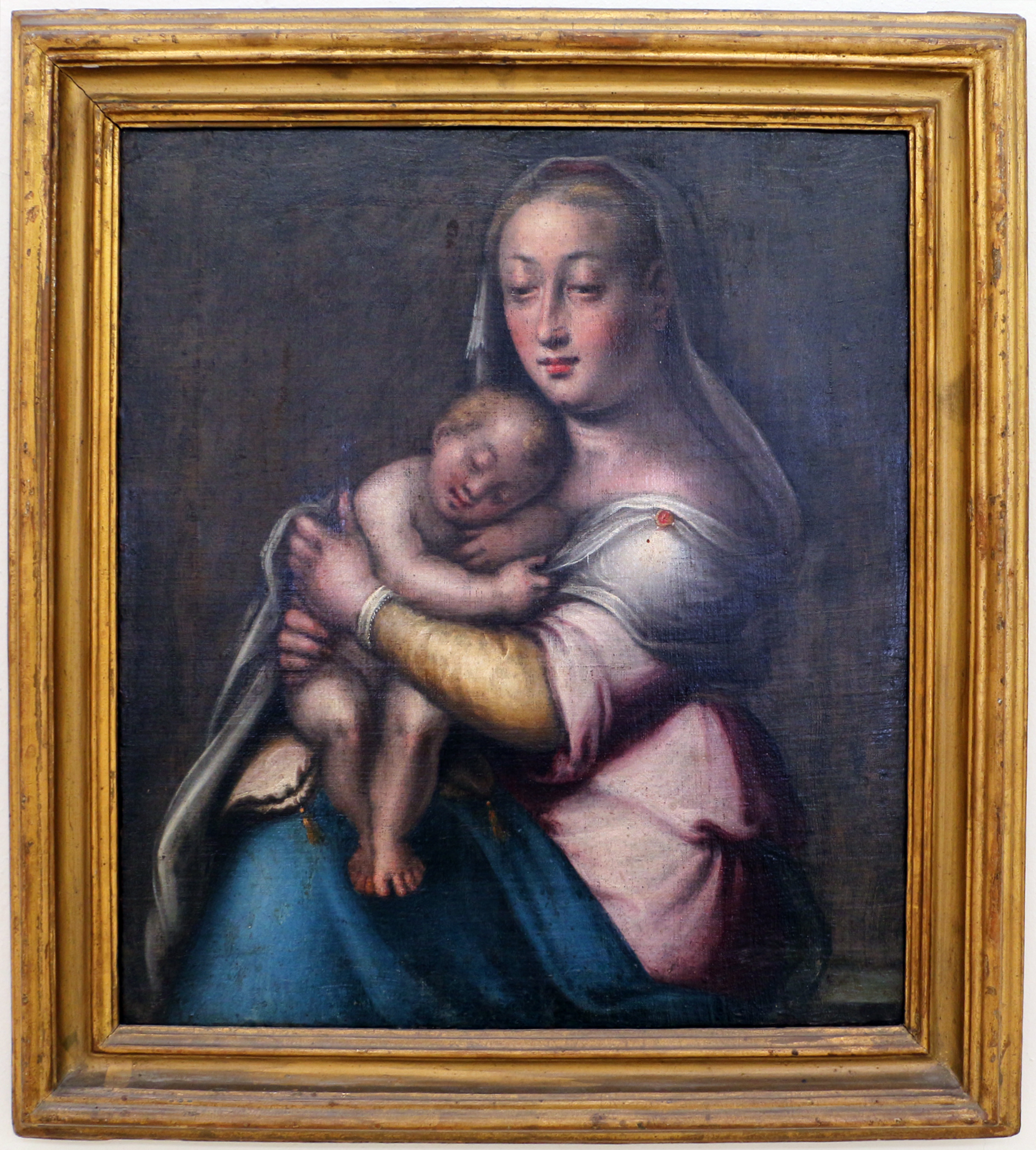 Madonna with sleeping Child
